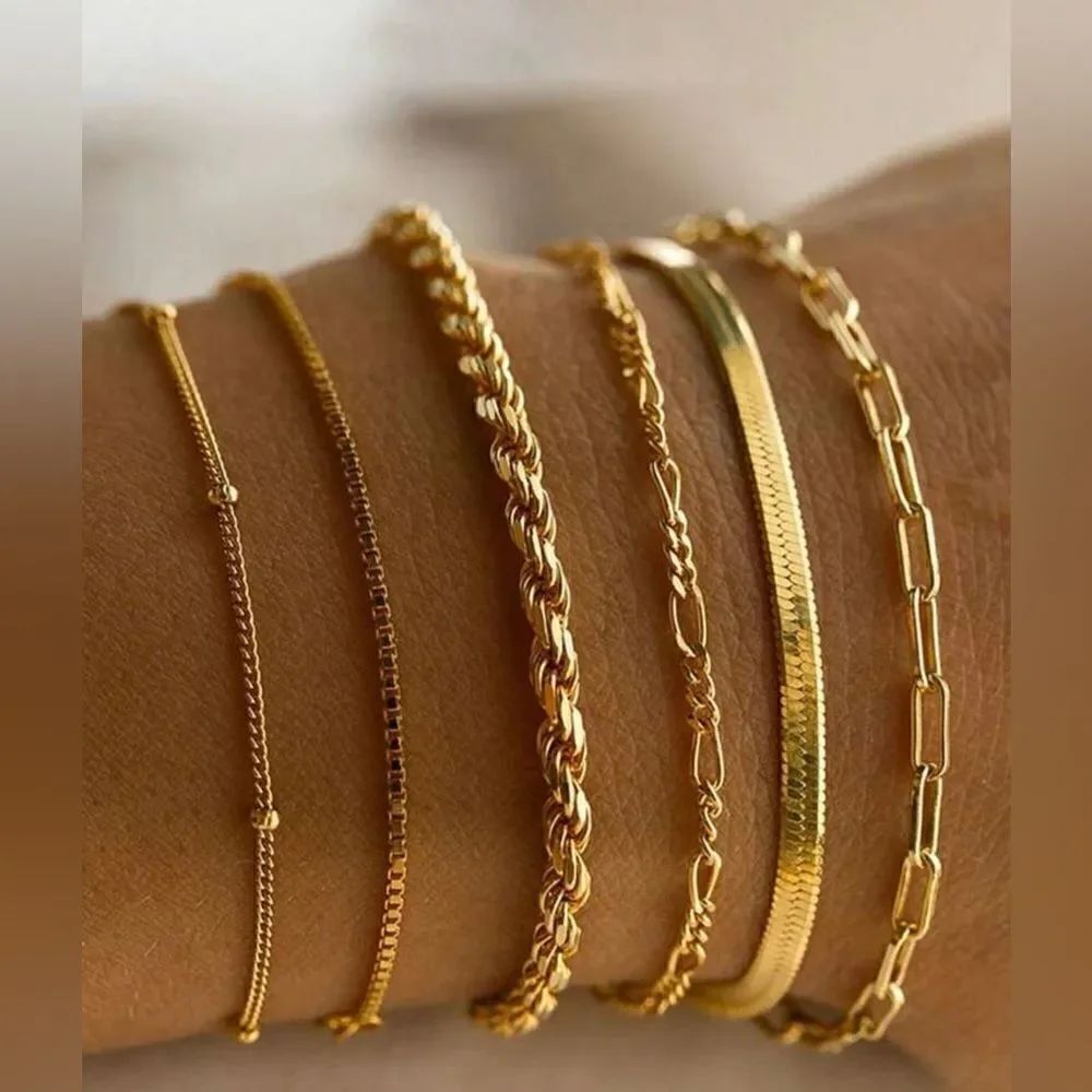 multi bracelet set A613